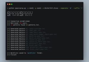 SpearSpray — ابزار هوشمند Password Spraying برای محیط‌های Active Directory